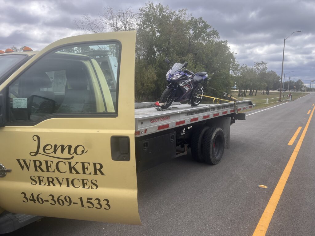 flatbed towing